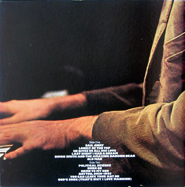 Randy Newman : Sail Away (LP, Album, RE, Win)