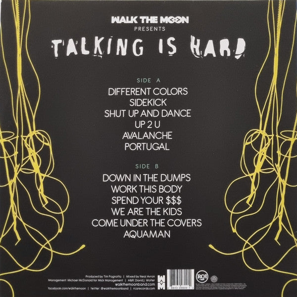 Walk The Moon (2) : Talking Is Hard (LP, Album)