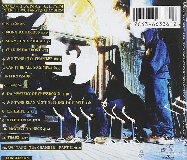 Wu-Tang Clan : Enter The Wu-Tang (36 Chambers) (CD, Album, RE)