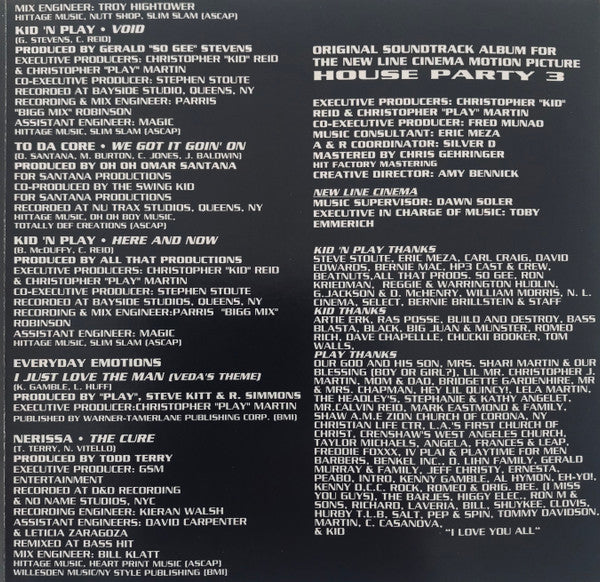 Various : House Party 3 - Soundtrack (CD, Comp)