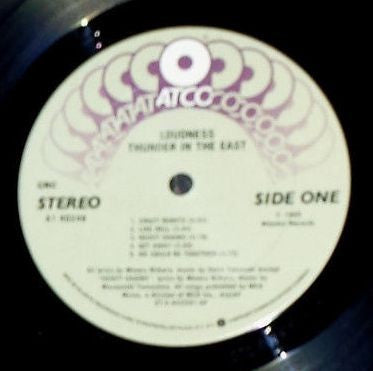 Loudness (5) : Thunder In The East (LP, Album, Club, RP, Car)