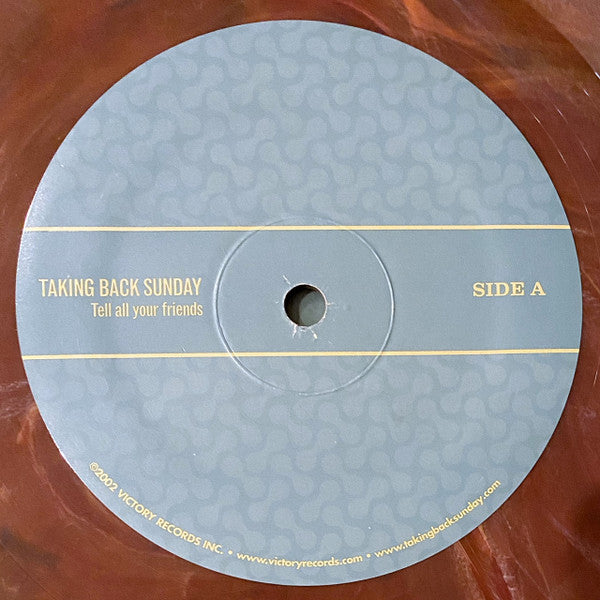 Taking Back Sunday : Tell All Your Friends (LP, Album, Ltd, Bro)