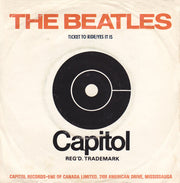 The Beatles : Ticket To Ride (7", RE)