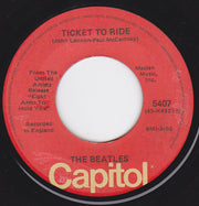 The Beatles : Ticket To Ride (7", RE)