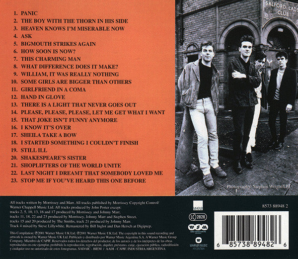 The Smiths : The Very Best Of The Smiths (CD, Comp, RM)