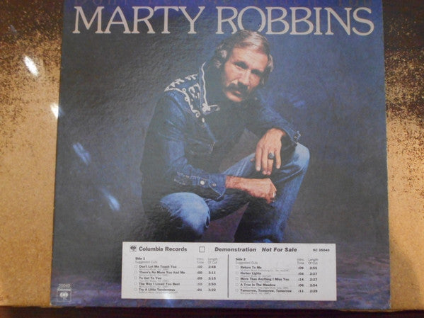 Marty Robbins : Don't Let Me Touch You (LP, Promo)