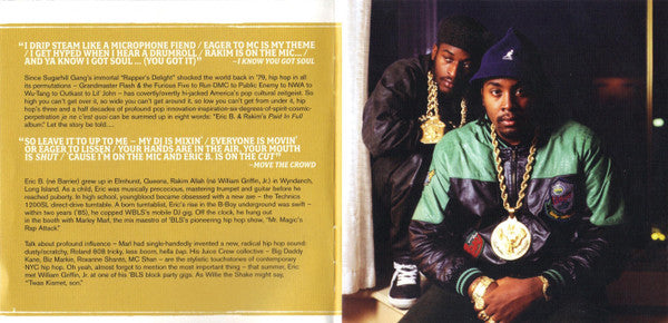 Eric B. & Rakim : Paid In Full (CD, Album, RE)