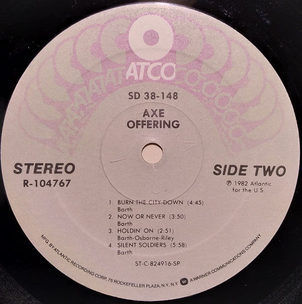 Axe : Offering (LP, Album, Club, RCA)