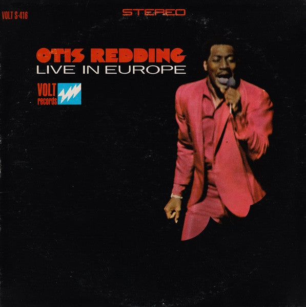 Otis Redding : Live In Europe (LP, Album, MO )