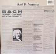 Bach*, Isaac Stern, Itzhak Perlman, Zubin Mehta, New York Philharmonic, Members Of The London Symphony Orchestra, English Chamber Orchestra : Double Violin Concerto & Violin Concertos Nos. 1 & 2 (LP, Comp)