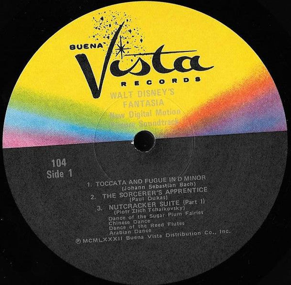Irwin Kostal : Walt Disney's Fantasia (2xLP, Album, Club)