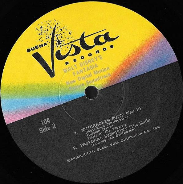 Irwin Kostal : Walt Disney's Fantasia (2xLP, Album, Club)