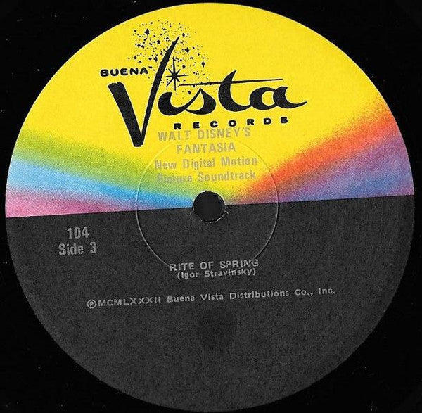 Irwin Kostal : Walt Disney's Fantasia (2xLP, Album, Club)