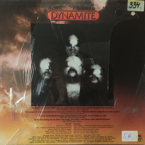 Kid Dynamite (2) : Kid Dynamite (LP, Album)