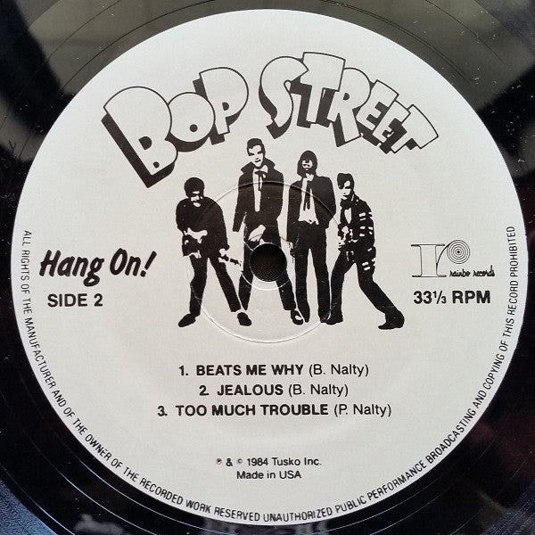 Bop Street : Hang On! (LP, Album, EP)