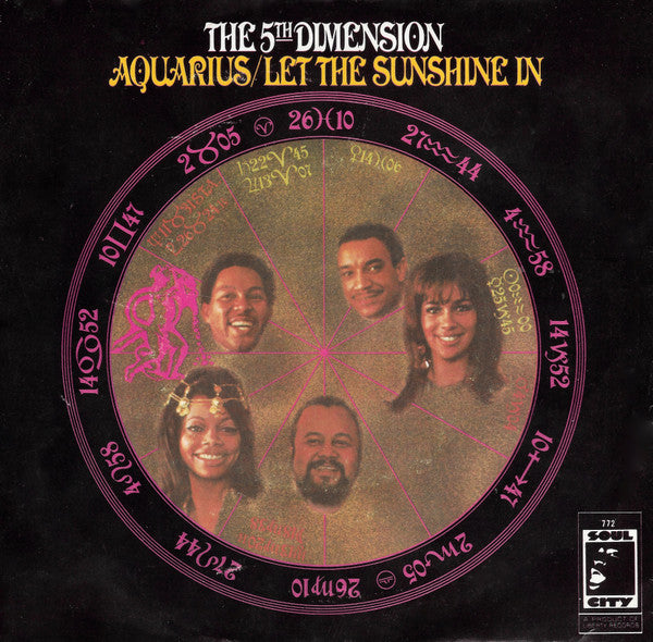 The 5th Dimension* : Medley: Aquarius / Let The Sunshine In / The Flesh Failures (7", Single)