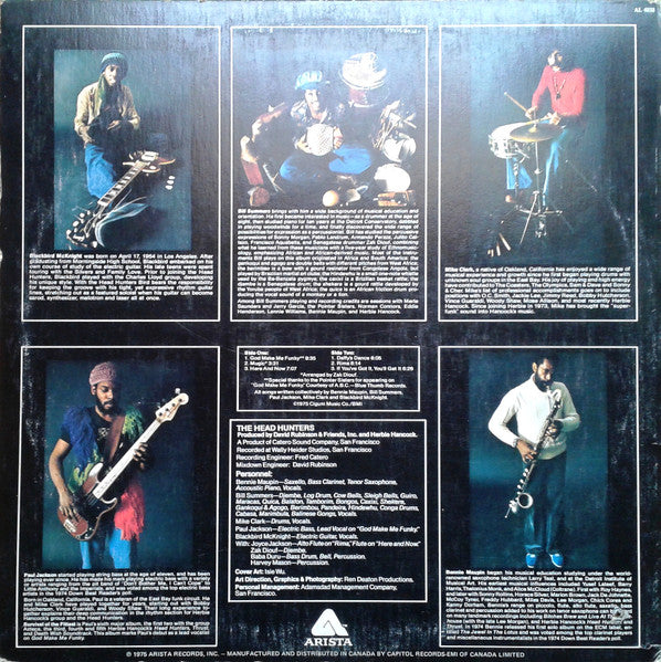 The Headhunters : Survival Of The Fittest (LP, Album)