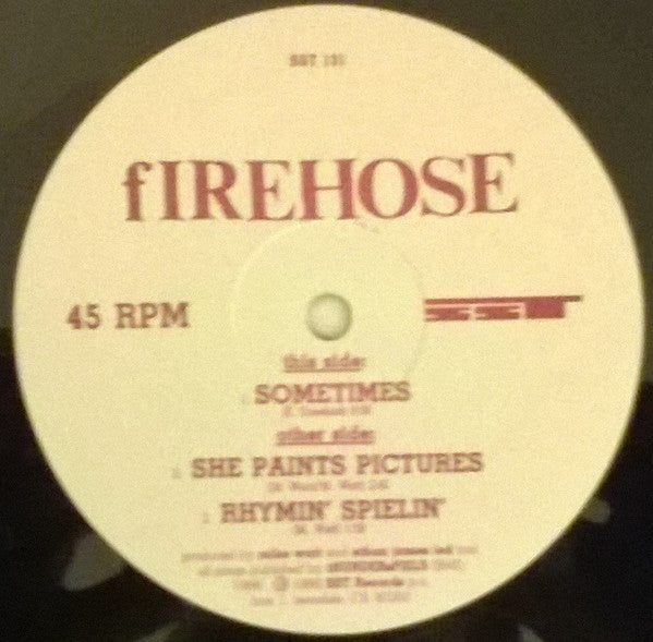 fIREHOSE : Sometimes, Almost Always (12", EP)