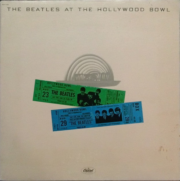 The Beatles : The Beatles At The Hollywood Bowl (LP, Album, Gol)