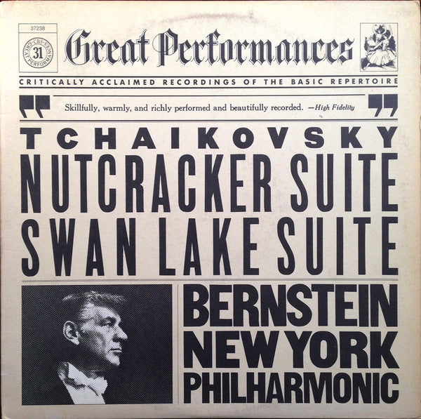 Tchaikovsky* / Bernstein*, New York Philharmonic : Nutcracker Suite / Swan Lake Suite (LP, RM)