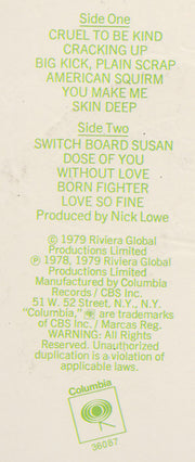 Nick Lowe : Labour Of Lust (LP, Album, San)