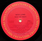 Nick Lowe : Nick The Knife (LP, Album)