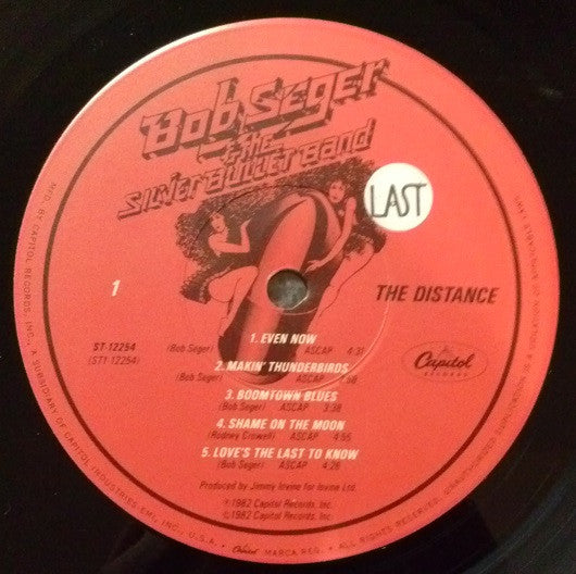 Bob Seger And The Silver Bullet Band : The Distance (LP, Album, Jac)