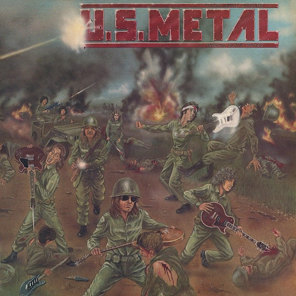Various : (Mister Varney Presents) U.S. Metal - Unsung Guitar Heroes (LP, Album, Gre)