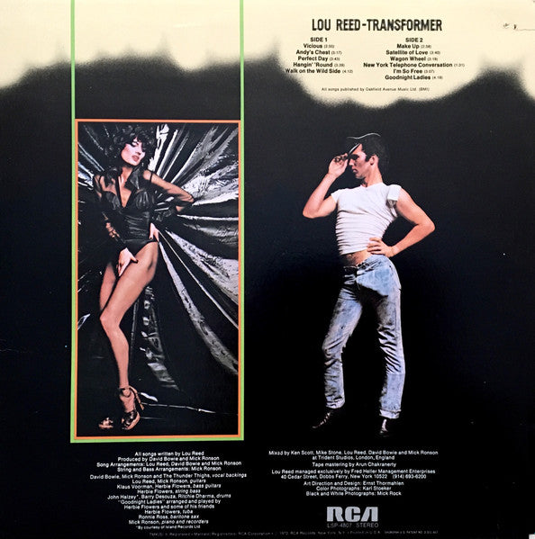 Lou Reed : Transformer (LP, Album, Ind)