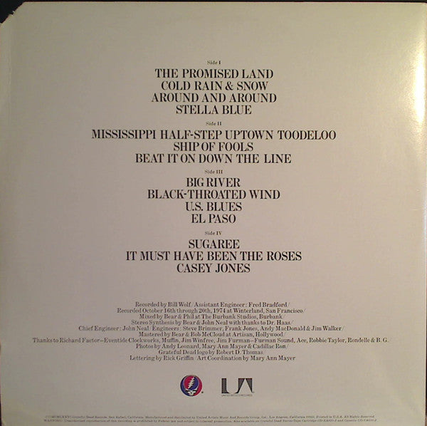 The Grateful Dead : Steal Your Face (2xLP, Album, All)