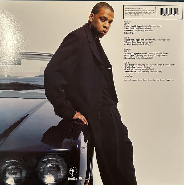 Jay-Z : Vol. 2... Hard Knock Life (2xLP, Album, RE)