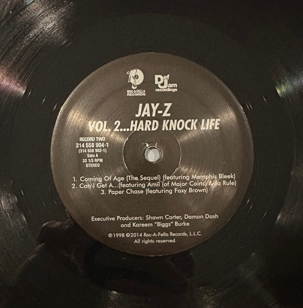 Jay-Z : Vol. 2... Hard Knock Life (2xLP, Album, RE)