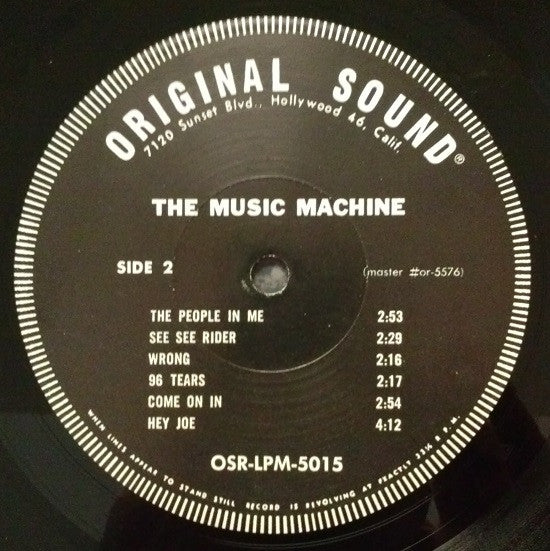 The Music Machine : (Turn On) The Music Machine (LP, Album, Mono, Scr)