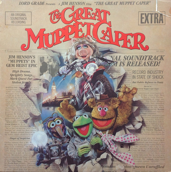 The Muppets : The Great Muppet Caper (An Original Soundtrack Recording) (LP, Album, Spe)