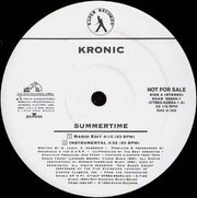 Kronic (2) : Summertime (12", Promo)