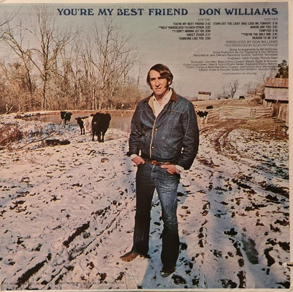 Don Williams (2) : You're My Best Friend (LP, Album)