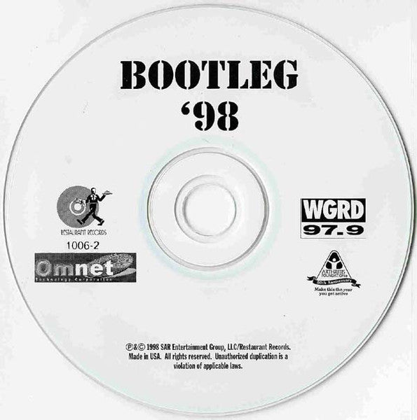 Various : WGRD 97.9 Bootleg '98 (CD)