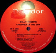 Billy Thorpe : Children Of The Sun (LP, Album, RE, 56 )