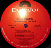 Billy Thorpe : Children Of The Sun (LP, Album, RE, 56 )
