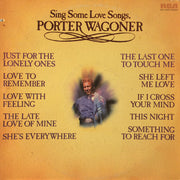 Porter Wagoner : Sing Some Love Songs, Porter Wagoner (LP, Album, Ind)