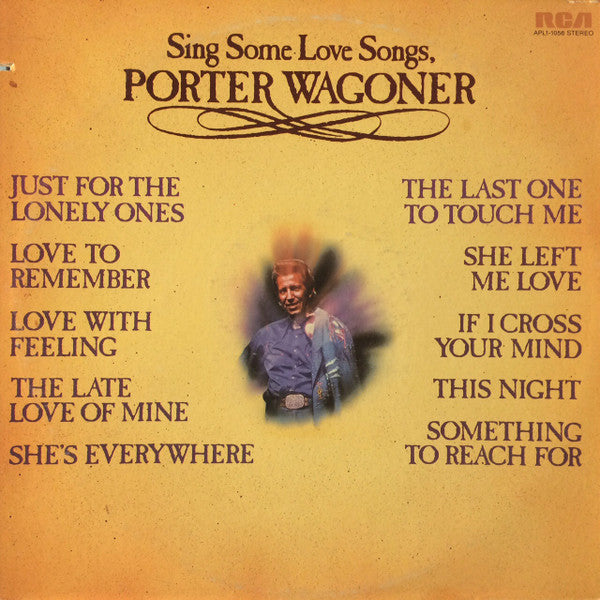 Porter Wagoner : Sing Some Love Songs, Porter Wagoner (LP, Album, Ind)