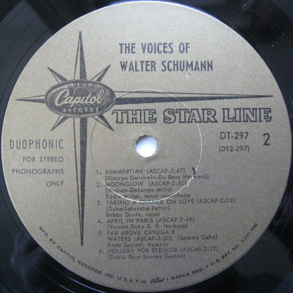 The Voices Of Walter Schumann : The Voices Of Walter Schumann (LP, RE)