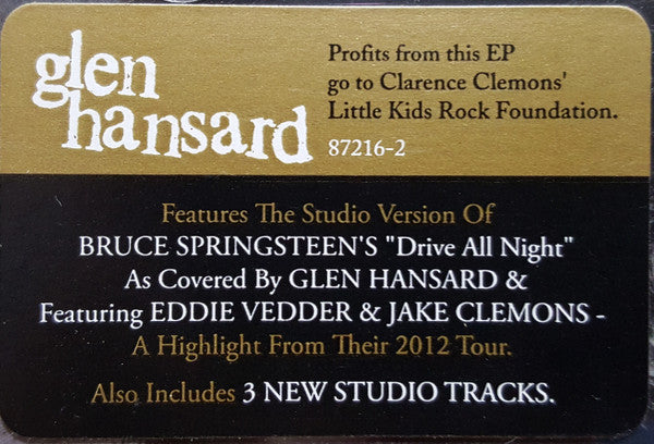 Glen Hansard : Drive All Night (CD, EP)