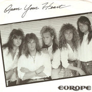 Europe (2) : Open Your Heart	 (7", Single)