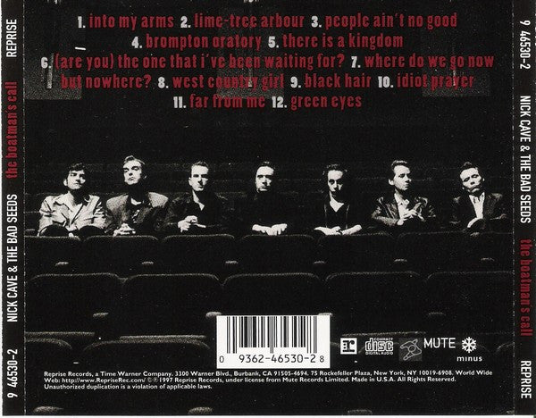 Nick Cave & The Bad Seeds : The Boatman's Call (CD, Album)
