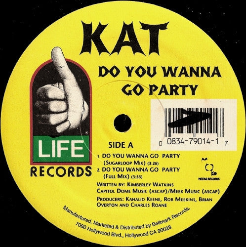 Kat (11) : Do You Wanna Go Party (12")