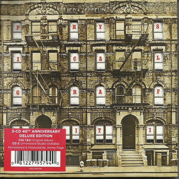 Led Zeppelin : Physical Graffiti (3xCD, Album, Dlx, RE, RM)