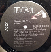 Alisha : Nightwalkin' (LP, Album)