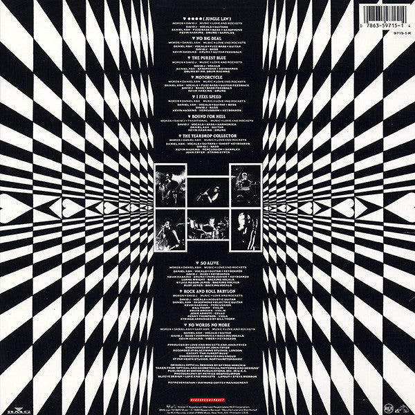 Love And Rockets : Love And Rockets (LP, Album)