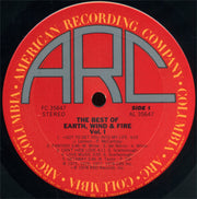 Earth, Wind & Fire : The Best Of Earth Wind & Fire Vol. I (LP, Comp, San)